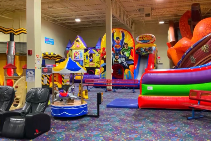 Cartoon HQ, Indoor Inflatable Fun Zone